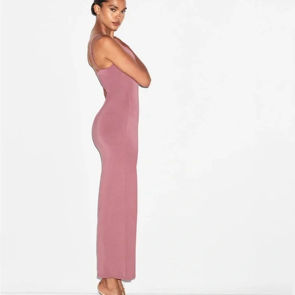 RARE Skims Mauve Maxi Dress - Picture 2 of 3